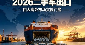Не ходите в море слепыми.Экспорт подержанных автомобилей в 2026 году: реальный порог для четырех основных рынков и пароль для взрыва