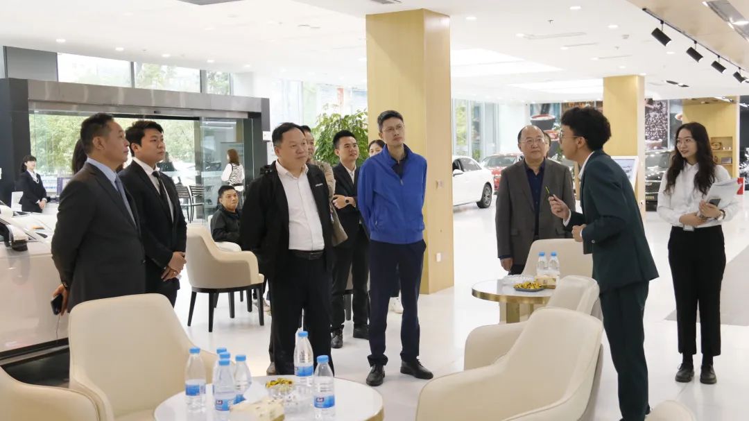 Отдел содействия внешней торговле Городского комитета торговли Цинь посетил и изучил проект «Глобальная экспортная связь»