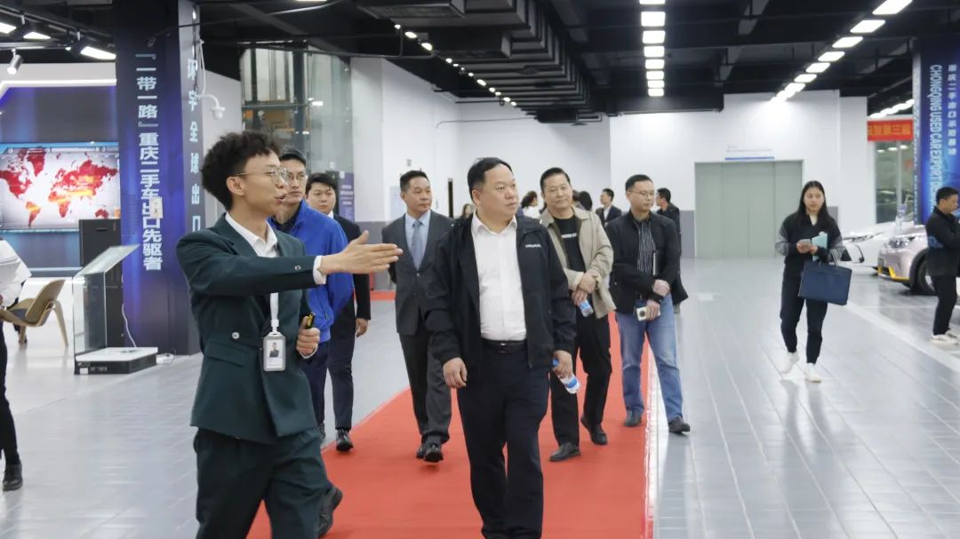 Отдел содействия внешней торговле Городского комитета торговли Цинь посетил и изучил проект «Глобальная экспортная связь»