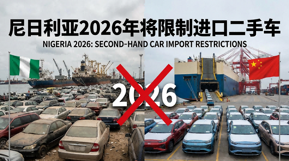 Нигерия ограничит импорт подержанных автомобилей в 2026 году