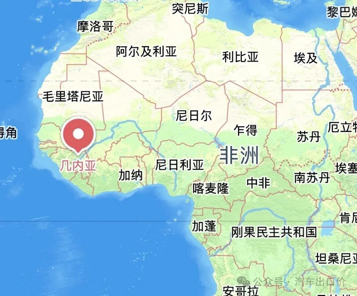 Снижение тарифов на 44% - 12,75%!Взрыв на автомобильном рынке Гвинеи приближается, руководство для малых и средних иностранных торговцев