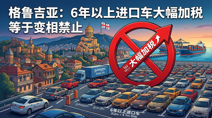 Грузия подняла налоги на импорт автомобилей за шесть лет, что, по словам представителей отрасли, равносильно замаскированному запрету