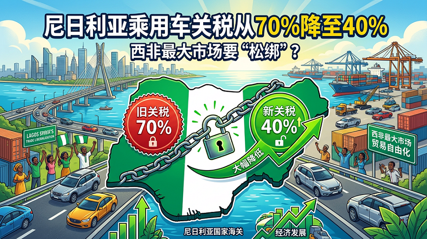 Нигерия снижает пошлины на ввоз автомобилей: тарифы на пассажирские автомобили снижаются с 70% до 40% и рынок Западной Африки «ослабляется»?