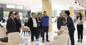 Отдел содействия внешней торговле Городского комитета торговли Цинь посетил и изучил проект «Глобальная экспортная связь»