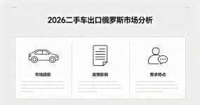 Анализ российского рынка экспорта подержанных автомобилей 2026
